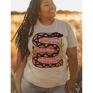 Bound By Wild Desire Tee NWOT